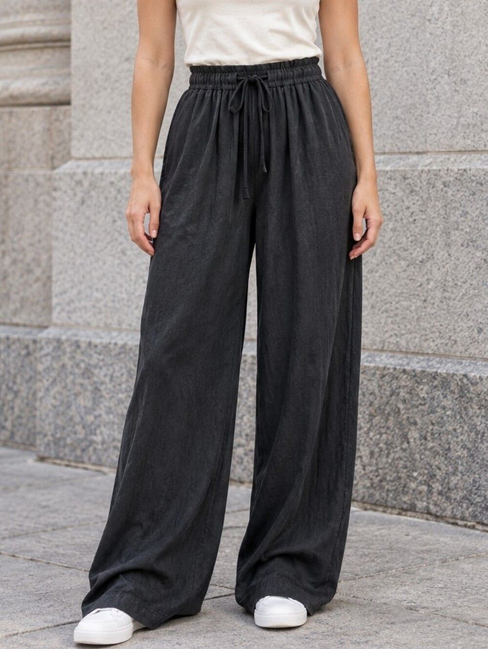 Steve Madden Velvet Pants S Black Flared High Rise Dress Casual Soft Y2K Baddie